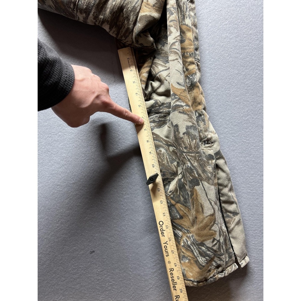 VTG Liberty Hunting Coveralls Youth 10 Regular Brown Realtree Camo Insulated USA - Picture 13 of 14